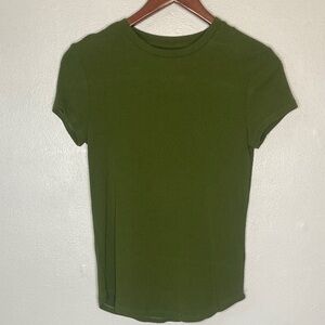 Olive Green Short Sleeve Women's Tee